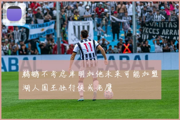 鹈鹕不考虑库明加他未来可能加盟湖人国王独行侠或老鹰